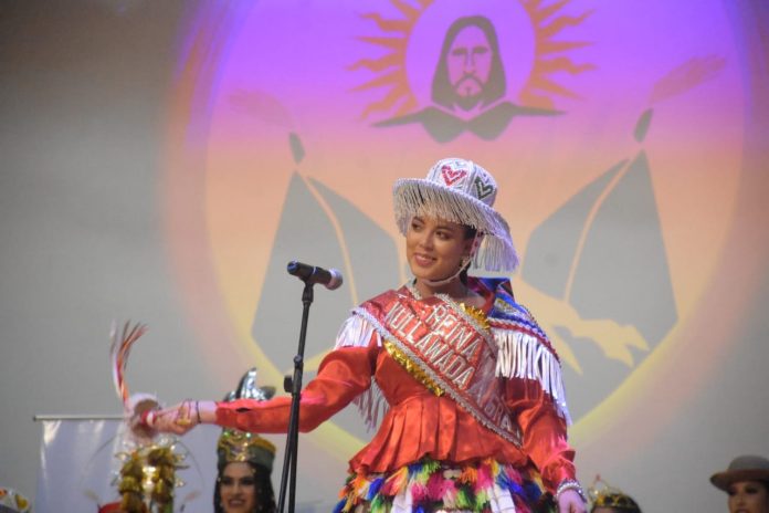 Fabiana Rodríguez es la Reina del Gran Poder 2023. Foto: AMUN